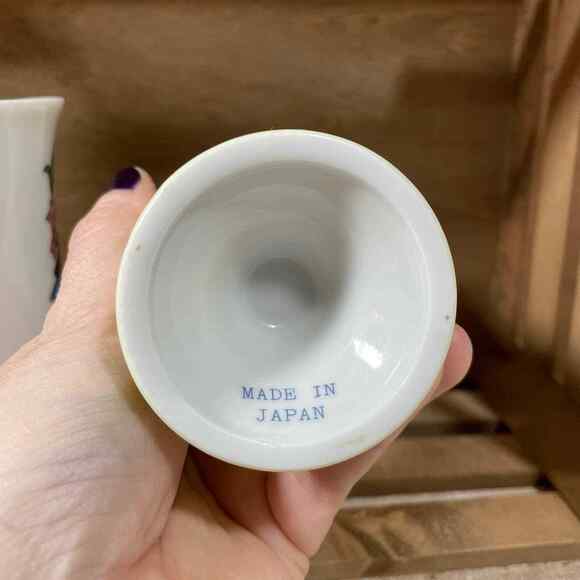 Fred Roberts Vintage Song Birds Set of Two Pedestal Coffee Mugs - Irish Coffee - Picture 9 of 10